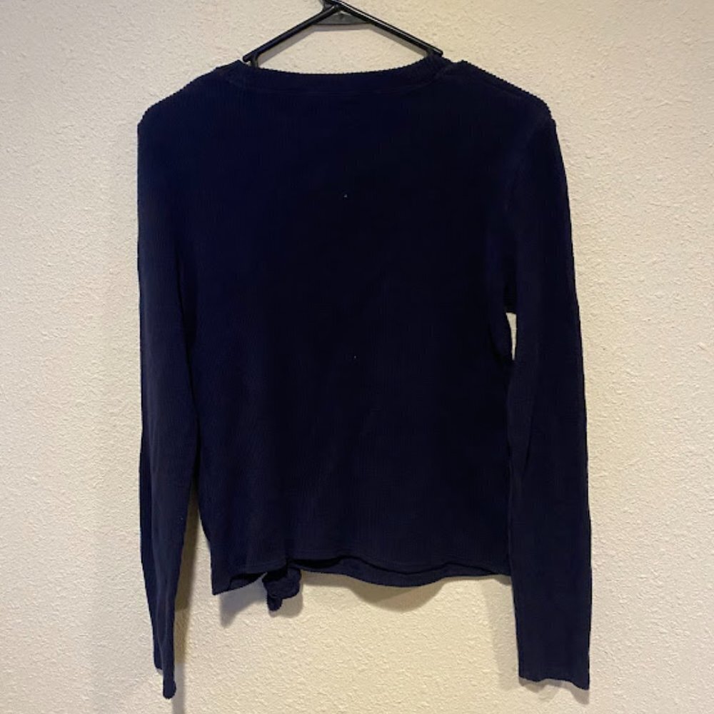 Madewell Ribbed Tie Tee - Picture 3 of 3